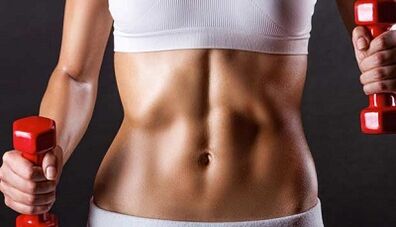a set of exercises for losing belly fat